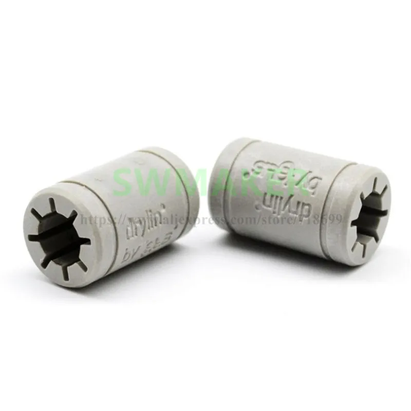 7pcs полимерные SC8UU & Кронштейн 8 мм линейный рельс двойной Drylin RJ4JP 01 08 для Anet/Tronxy/Reprap