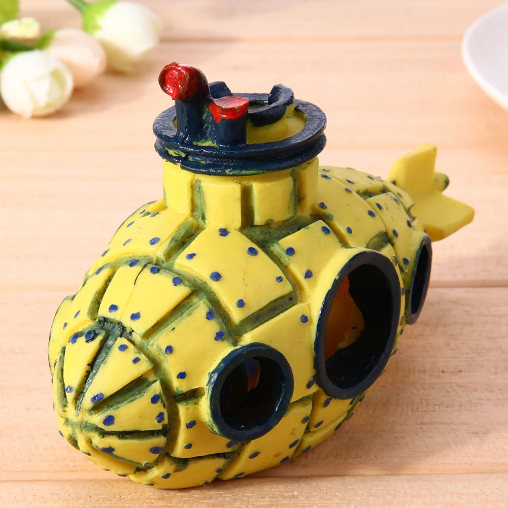 Модель ананаса из смолы аквариумная подводная лодка имитация крушения украшение