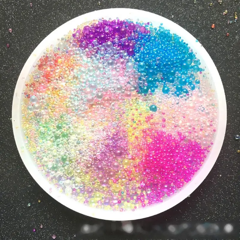 12 Box Mixed Mini Bubble Ball Beads 1-3mm Tiny Epoxy Mold Jewelry Filling | Украшения и аксессуары