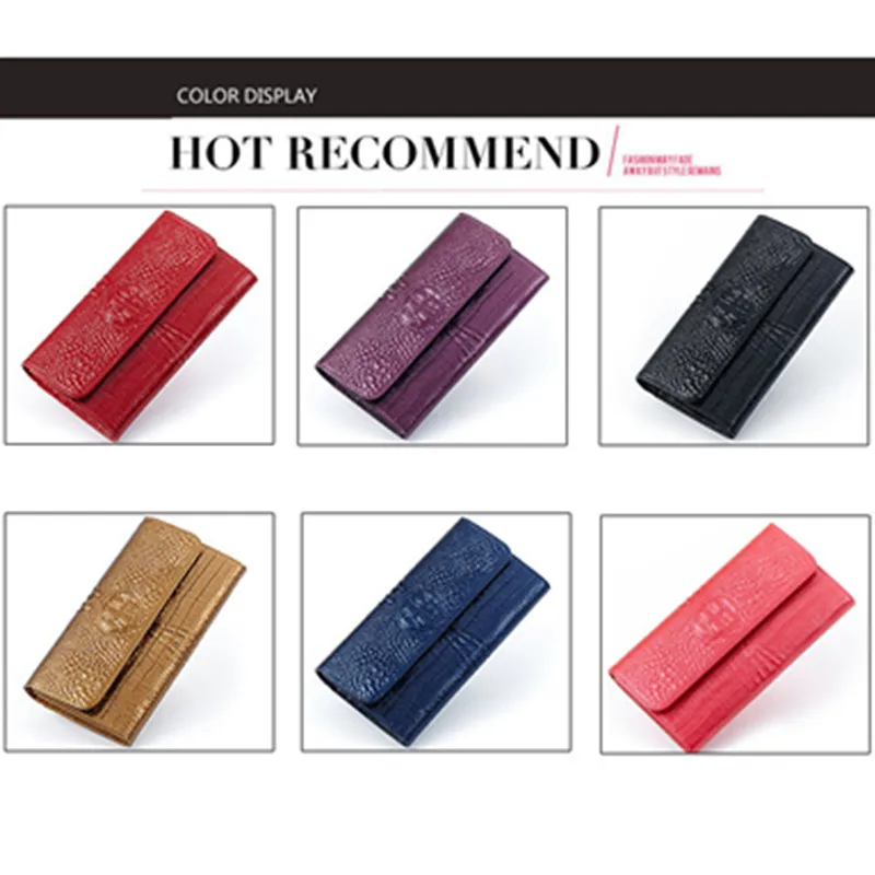 ICEV Новый европейский модный высококачественный Женский кошелек из лакированной