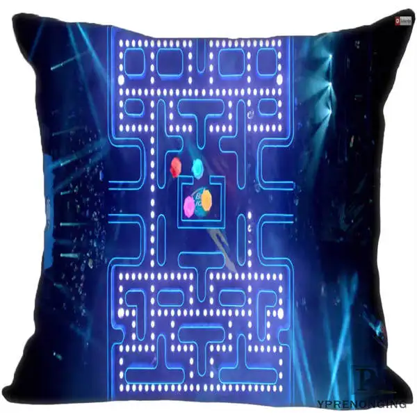 Square Pillowcases Заказная декоративная наволочка Pacman Чемпионат квадратная Наволочка на молнии лучший подарок 35X35,40x40,45x45 см(одна сторона) 180516-04 - Цвет: Square Pillowcases