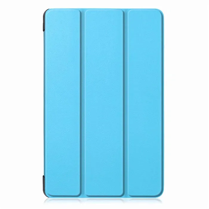 ka si te-sky blue Ультратонкий Магнитный чехол из искусственной кожи для samsung galaxy Tab A 10,1 SM-T510 T515 чехол для планшета samsung Tab A 10,1 чехол - Цвет: ka si te-sky blue