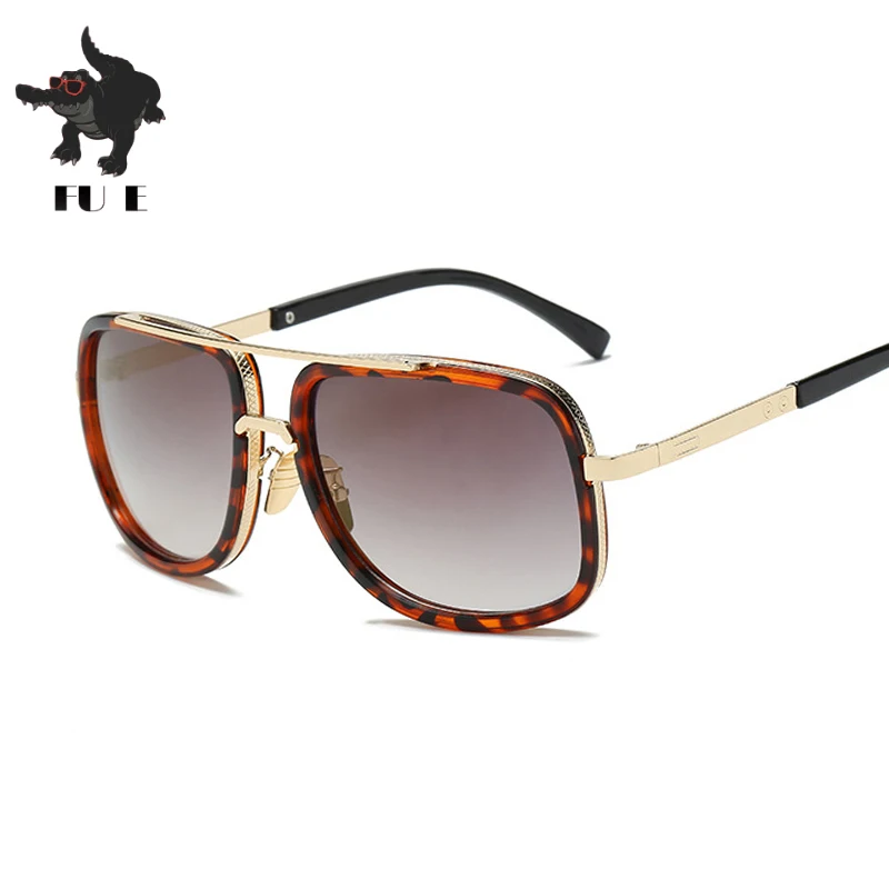 Фу E Новая мода градиентными линзами без оправы Для женщин модели мужчин