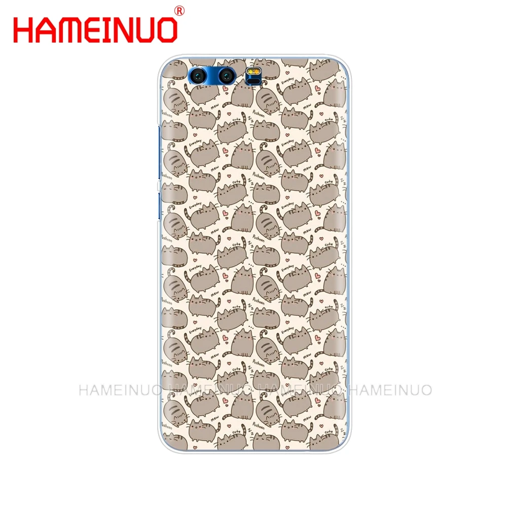 HAMEINUO Милый Забавный чехол с кошкой для Huawei Honor 10 V10 4A 5A 6A 7A 6C 6X 7X 8 9 LITE | Мобильные