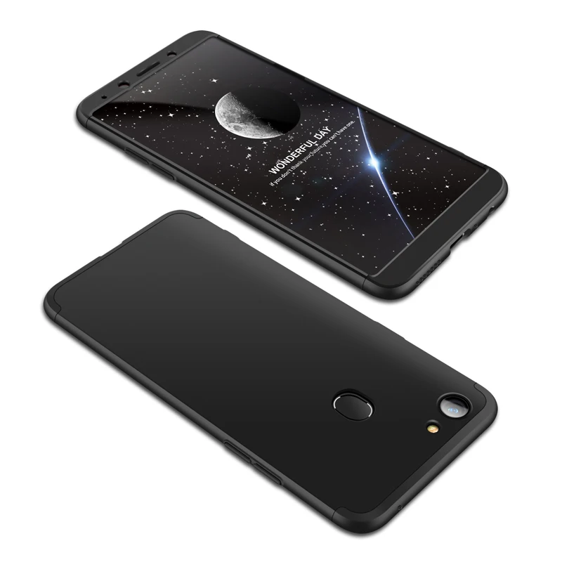 5 Чехол с защитой на 360 градусов для OPPO F5 чехол F5 с закаленным Стекло класса люкс Пластик чехол для OPPO F5 F 5 сумка для телефона - Цвет: 5
