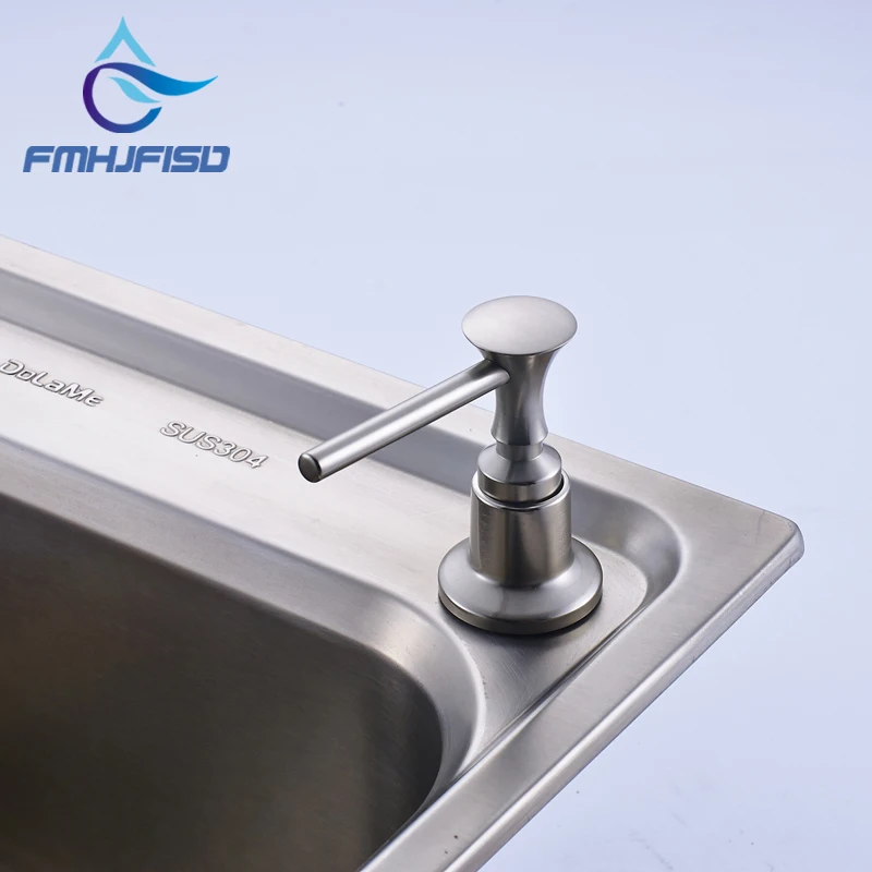 Бесплатная доставка оптом и в розницу латунный пластиковый кухонный диспенсер