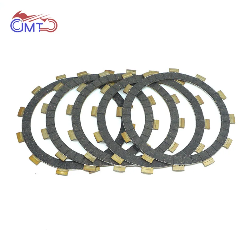 Диск фрикционный сцепления для Yamaha XVS125 Dragstar 2000 2004 XVS250 Drag Star DS250 2002 2007 комплект 5P XVS