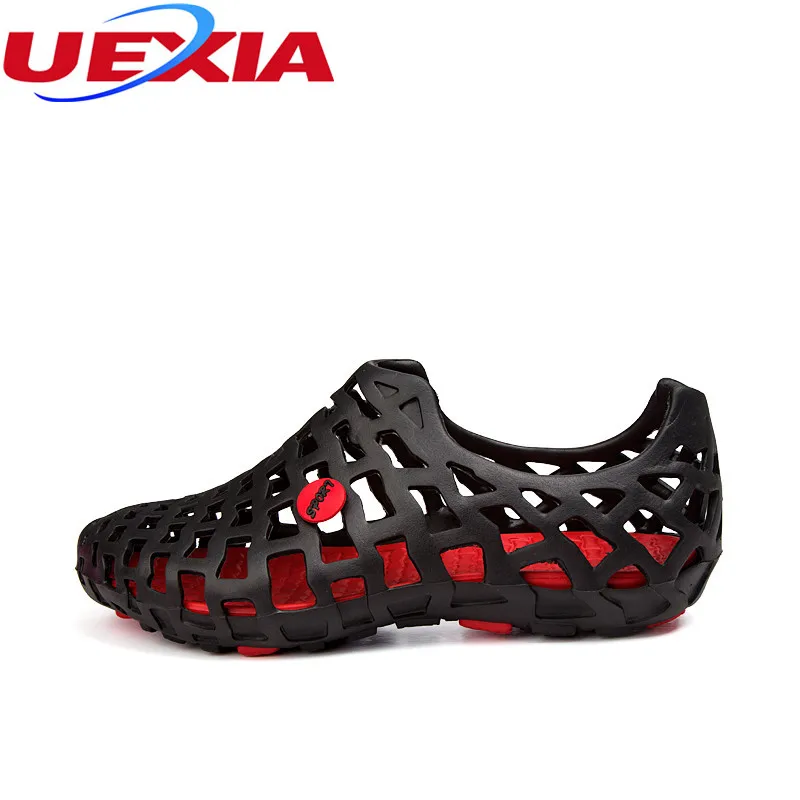Сандалии UEXIA мужские с перфорацией дышащие босоножки без задника Нескользящие