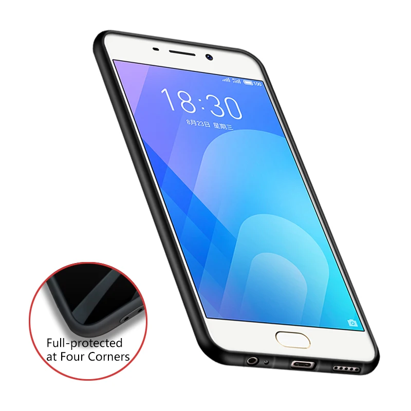Мягкий силиконовый чехол EiiMoo для Meizu M6 Note M5 M6S M5S милые чехлы из ТПУ телефона M 6 M6Note