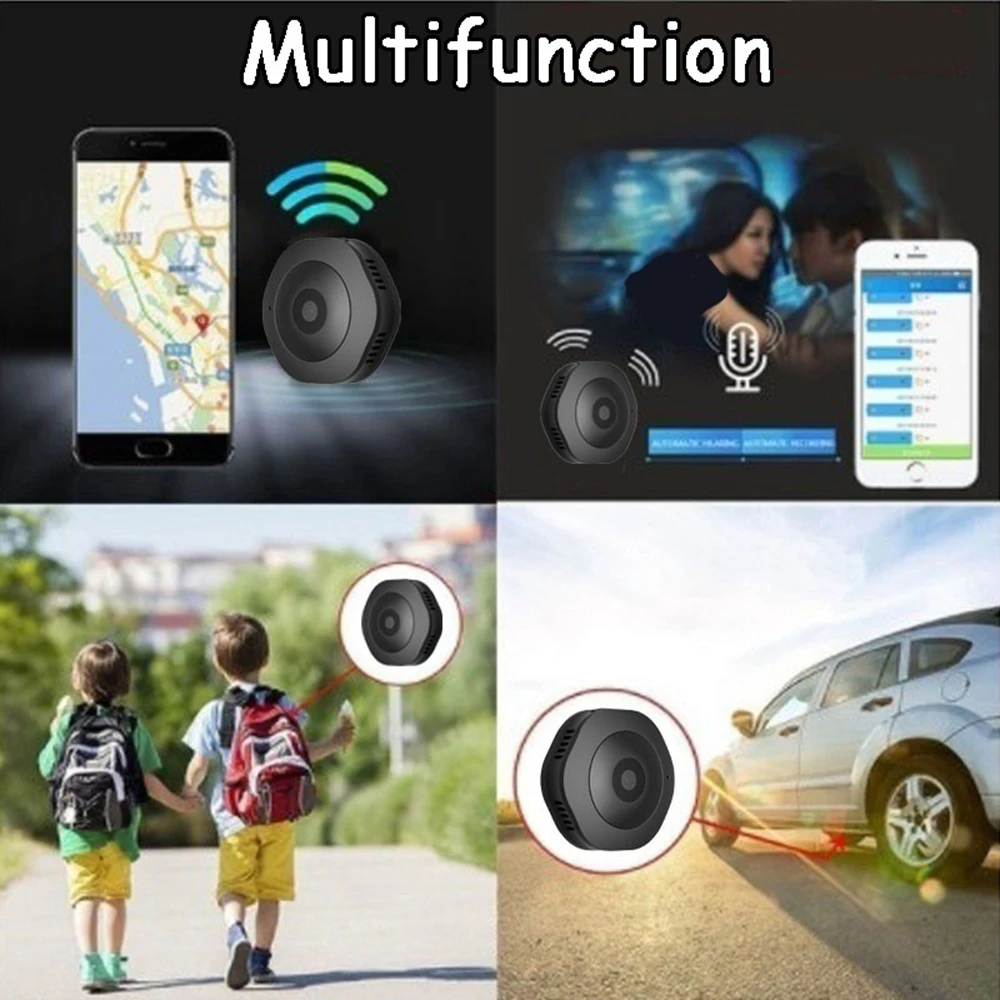 Беспроводная Wi-Fi маленькая мини-камера 1080 P HD ночного видения сетевой видеорегистратор DV регистратор движения видеокамера камера видеонаблюдения