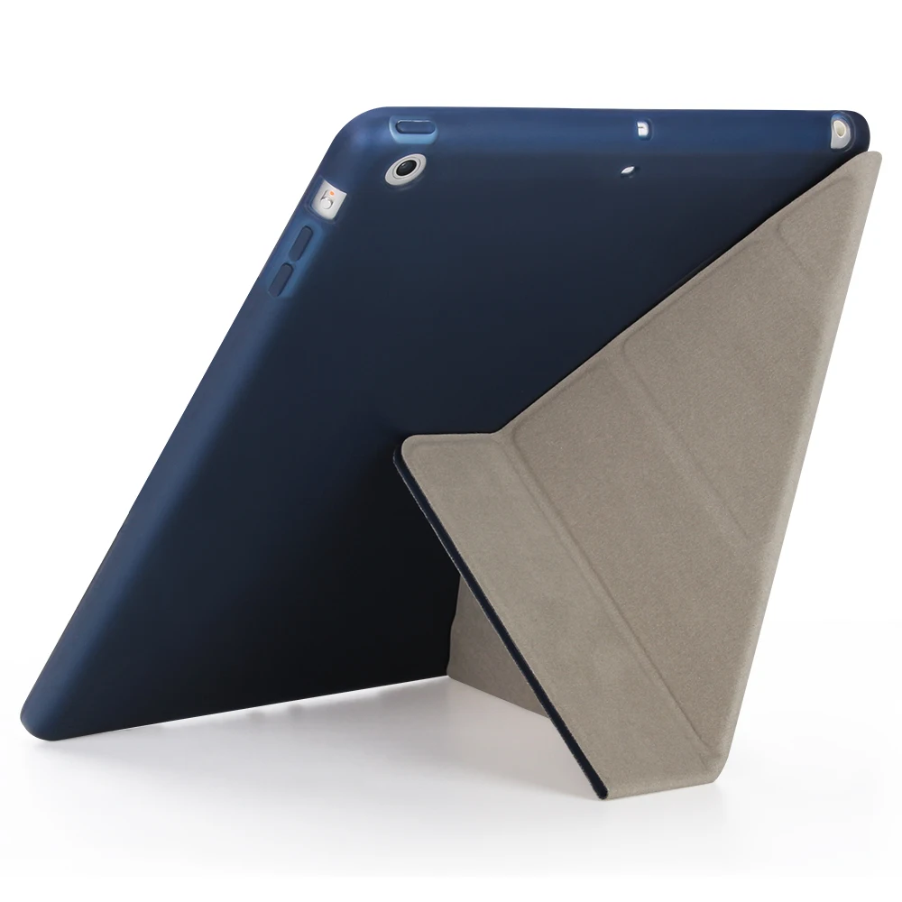 Case for iPad Air 5 PU Leather Full with TPU Soft Back Multi-Fold Smart Cover 1 A1474 A1475 A1476 | Компьютеры и офис