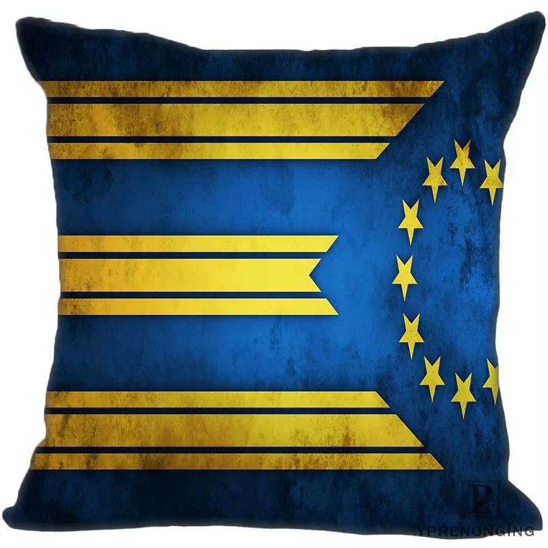 Square Pillowcases Наволочка на заказ с флагом страны, квадратная Наволочка на молнии 35х35, 40x40,45x45 см(одна сторона) 180522-01-14 - Цвет: Square Pillowcases