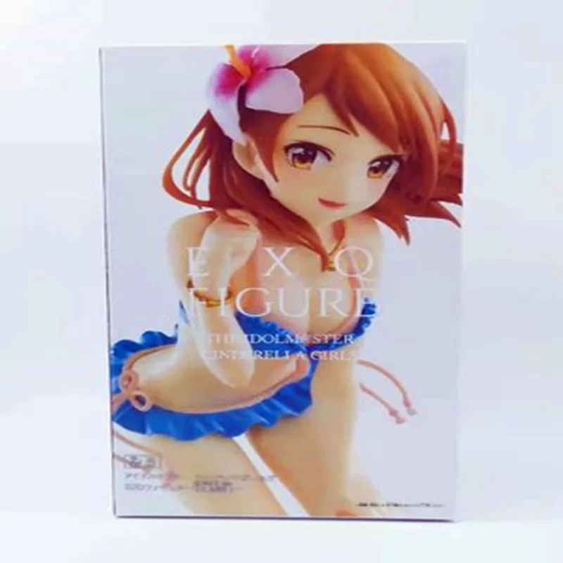 18CM THE IDOLM STER Anime Figure KAREN HOJO Dolls Model Action Swimsuit Sexy Collectible with Box F138 | Игрушки и хобби