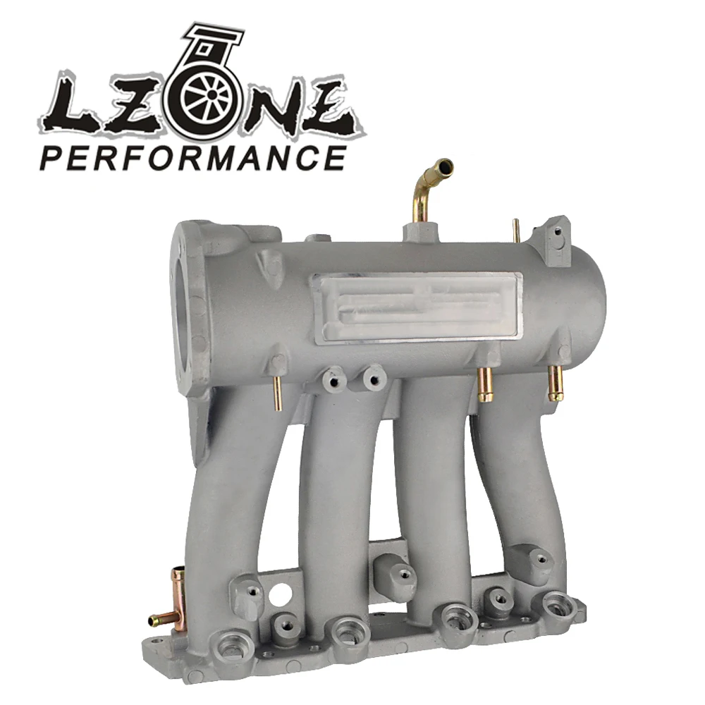 LZONE-алюминиевый впускной коллектор для 1988-2000 Honda Civic CRX Del Sol SOHC серии D CX DX EX GX JR-IM51