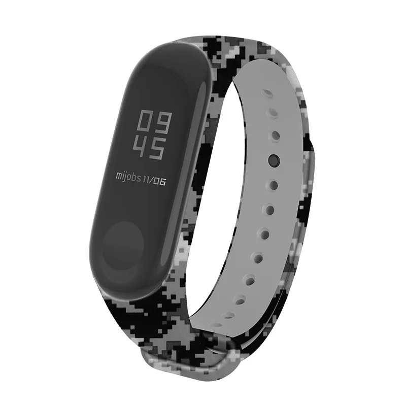 Сменный силиконовый ремешок для Miband 4 умных часов Xiaomi Mi 3 4|Смарт-аксессуары| |
