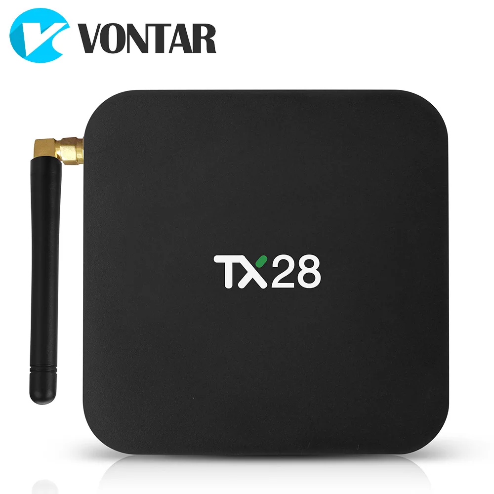 Vontar TX28 Smart ТВ Box Android 7 1 4 ГБ 32 RK3328 ядра 100 м LAN 2 г/5 ГГц Wi Fi Bluetooth tanix телеприставке|smart tv