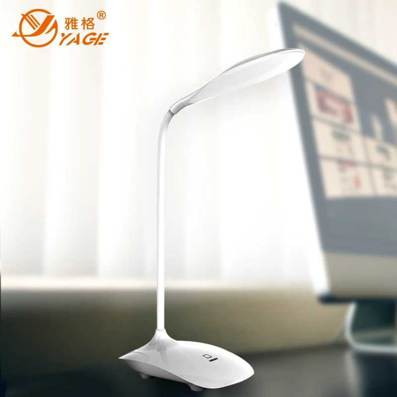 YAGE Светодиодные Настольные Лампы USB Cahrging Книга Стол Лампа для чтения ночь свет