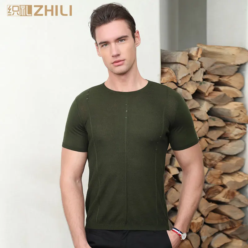 

New Spring and Summer Soft Short Sleeve Men's T-Shirt