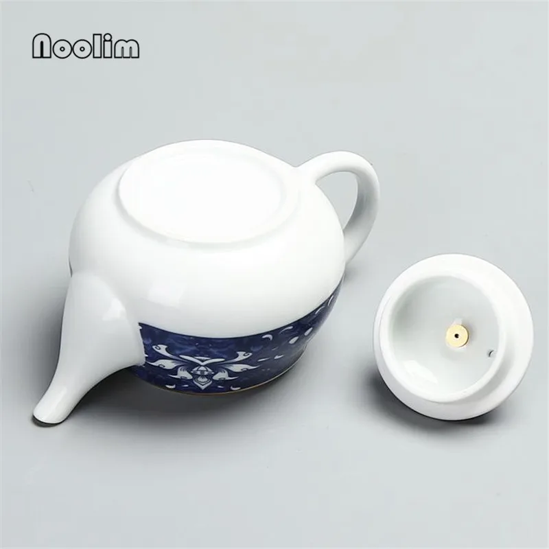 Чайный сервиз сине-белая золотая линия керамика Celadon Zisha Arts Tay китайский