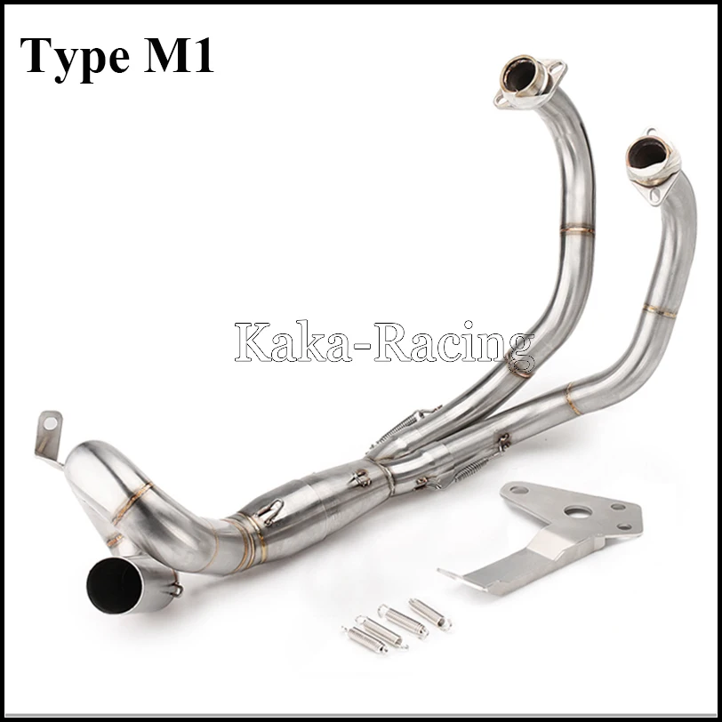 Type M1 FZ mt 07 мотоцикл Akrapovic глушитель выхлопной системы для Yamaha MT07 fzfz07 FZ-07 Tracer(-) XSR700 - Цвет: Type M1