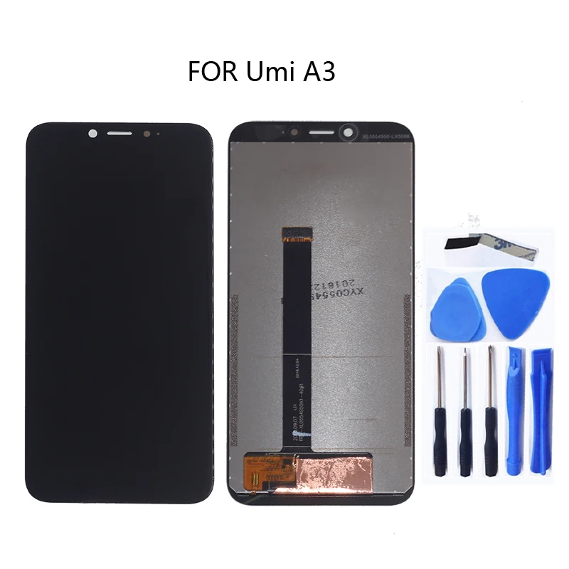 Для UMI umidigi A3 оригинальный ЖК дисплей сенсорный экран компонент запчастей для