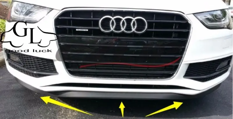 Бампер губы для Audi A3 S3 RS3 1996 ~ 2015/Автомобильный спойлер тюнинга автомобиля/TOPGEAR