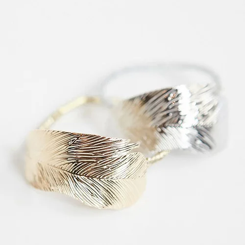 Резинка для волос эластичная в виде листа | Украшения и аксессуары