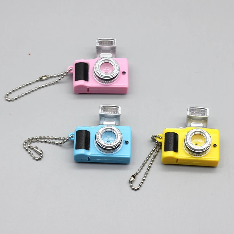 1pcs high quality fashion doll DIY camera accessories one machine LED car key ring pendant children classic toys | Игрушки и хобби
