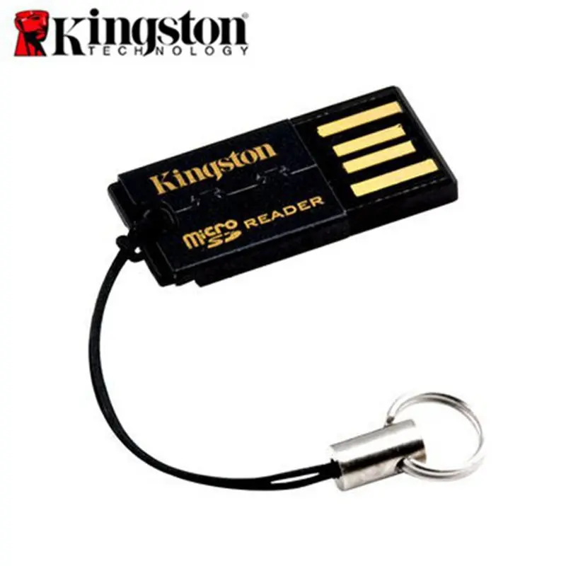 Оригинальный Kingston USB Micro SD Card Reader SDHC SDXC ультра-тонкий мини мобильный телефон карты