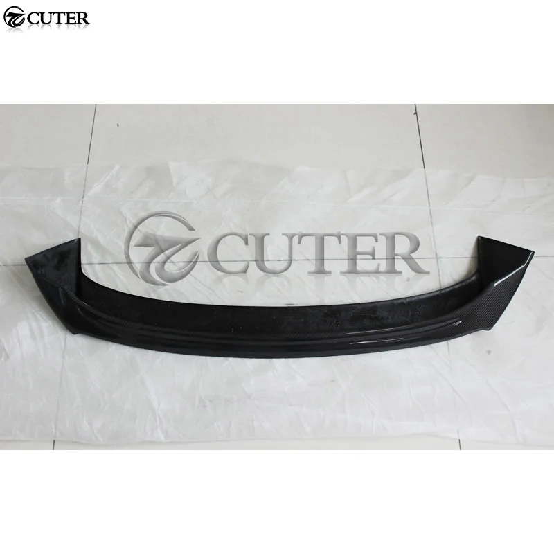 Задний спойлер из углеродного волокна для Volkswagen Scirocco standard bumper/R top wings 09 15|Спойлеры