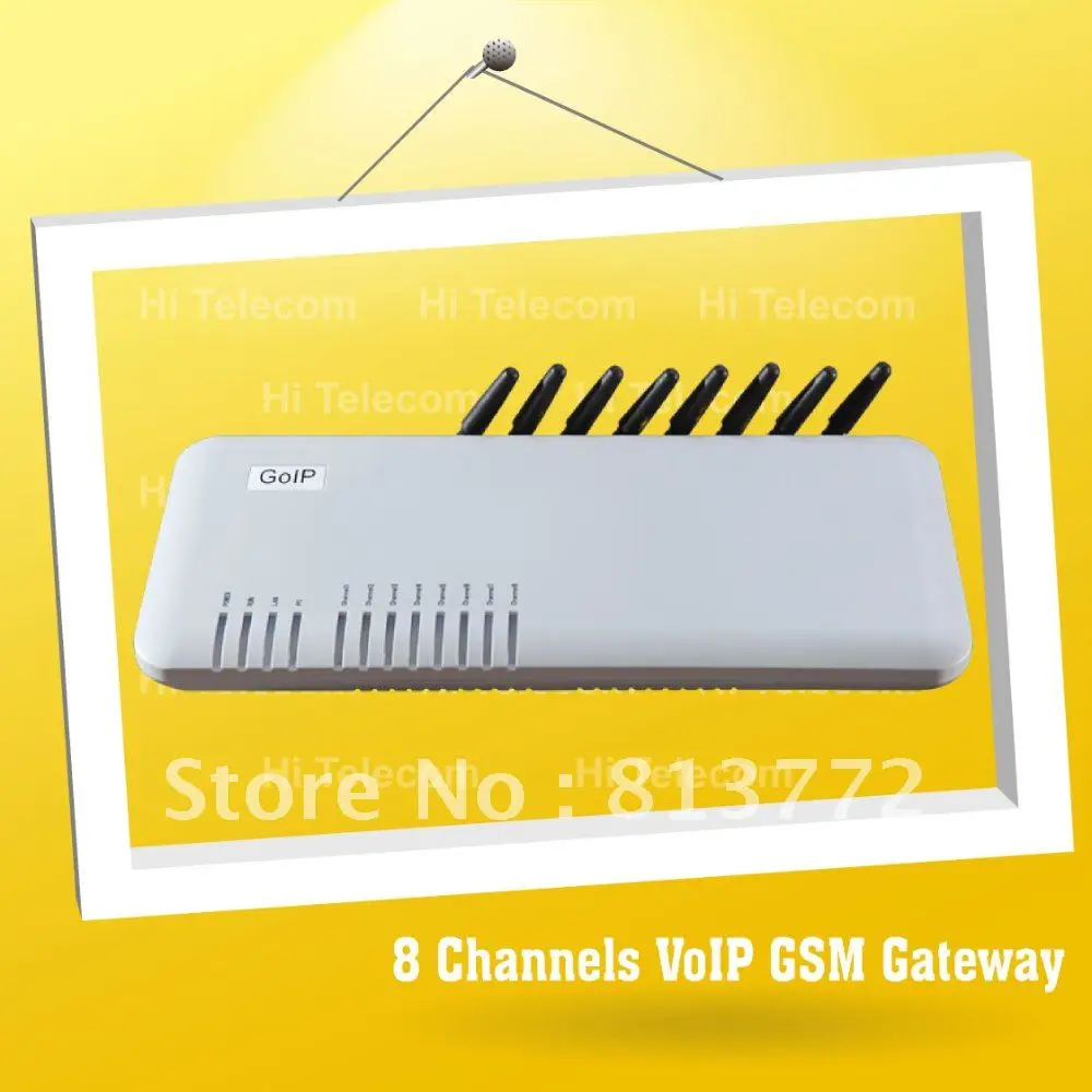 8 SIMs GSM VoIP Gateway Asterisk Compatible Best Solution for Call Termination Free Technical Support | Мобильные телефоны и