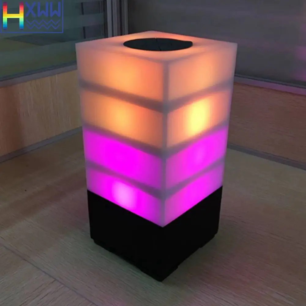 HXWW Новый магазин Продвижение танцевальная Светодиодная лампа квадратная башня
