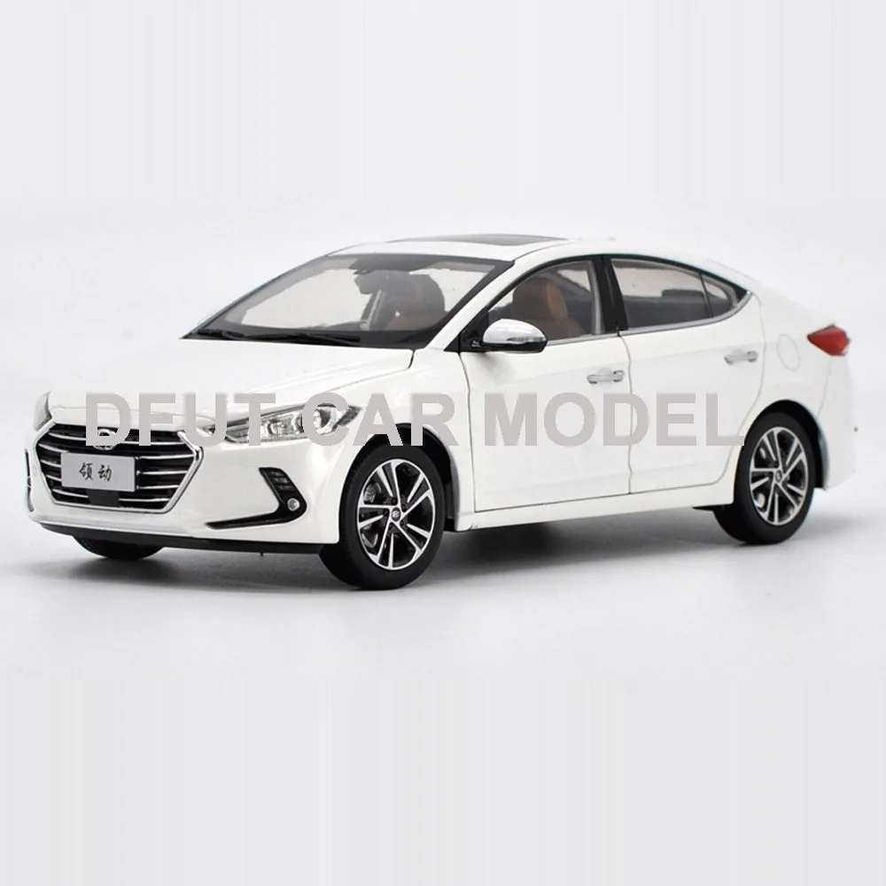 Масштаб 1:18 игрушечные автомобили Hyundai elantra из сплава модель автомобиля детские оригинальные авторизованные
