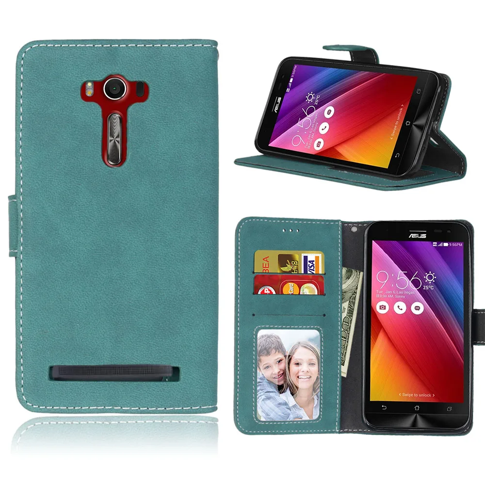 Кожаный чехол для ASUS Zenfone 2 laser ZE550KL, чехол для телефона, откидная крышка для ASUS Z00LD ZE ZE550 550 550KL KL ASUS_Z00LD, чехлы для телефонов