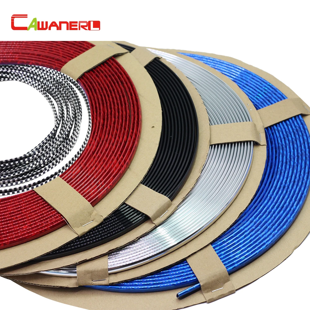 Автомобильная декоративная лента Cawanerl хромированная отделка стикер для