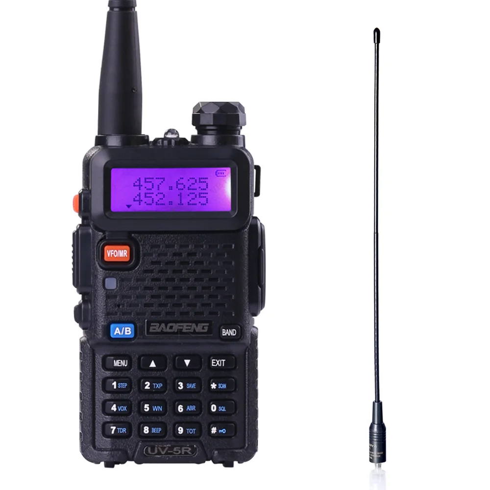Baofeng uv5r Двухдиапазонная портативная рация 5 Вт двухстороннее радио Pofung UV 5R с