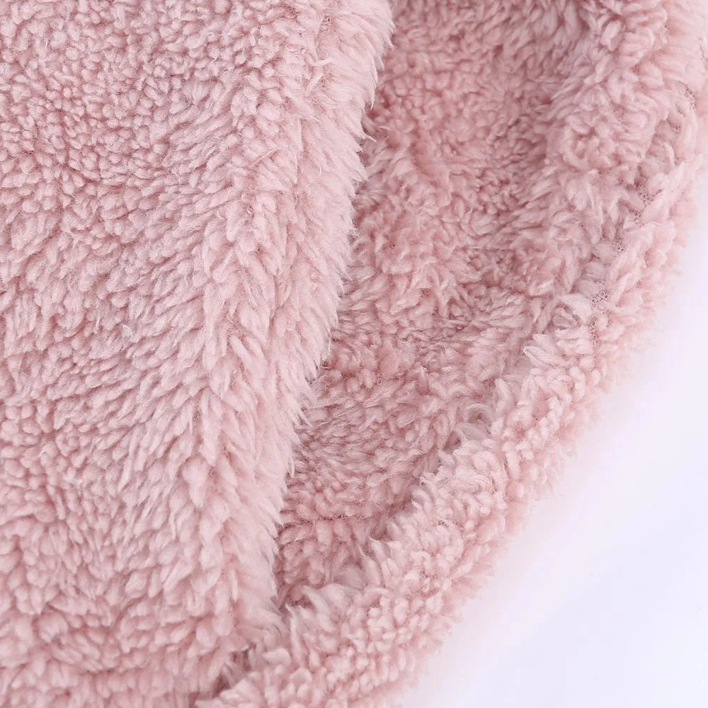 Женские модные зимние теплые меховые мягкие однотонные длинные штаны с