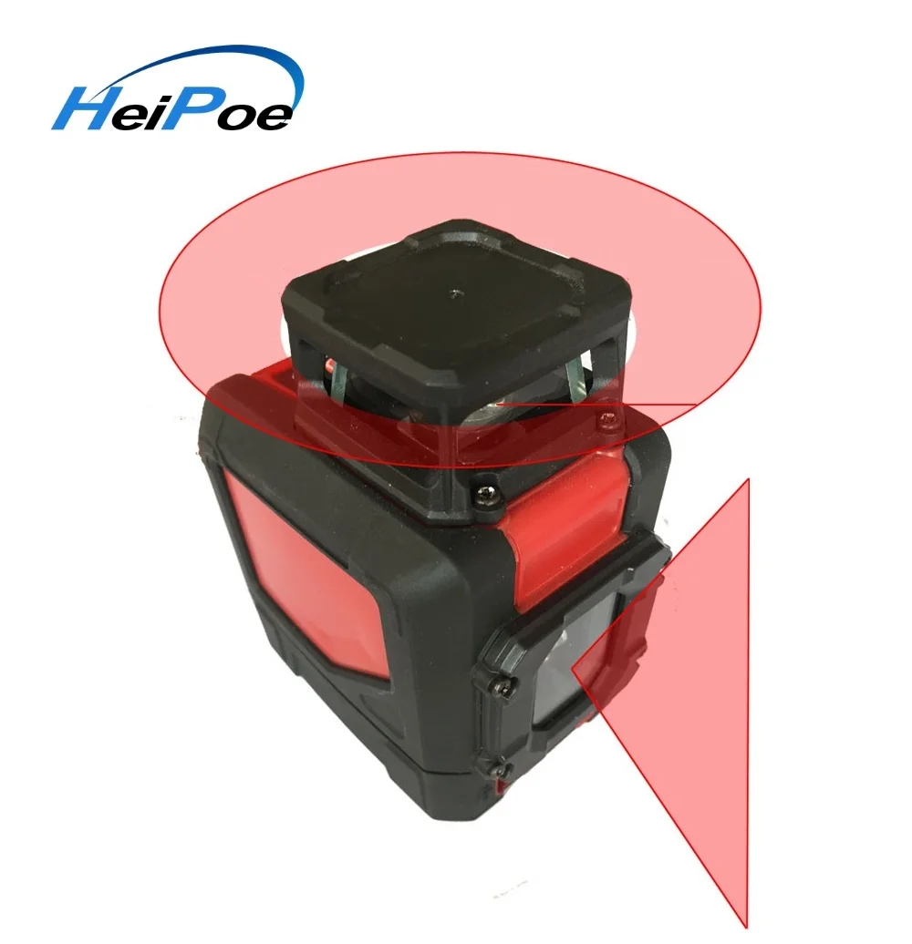 HP901CR лазерный уровень 5 линий красный луч самовыравнивающийся|Лазерные уровни| |