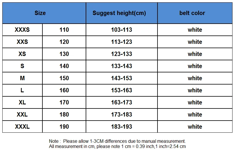 

Taoyekma Taekwondo Dobok Taekwondo Uniform Clothes Professional Long-Sleeve Karate Suit Dedicated suit for Child and Adult