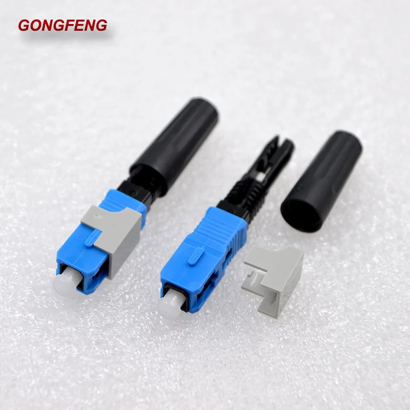 GONGFENG 100 шт. новый хит продаж SC/PC/APC оптический Волоконно Быстрый Соединитель