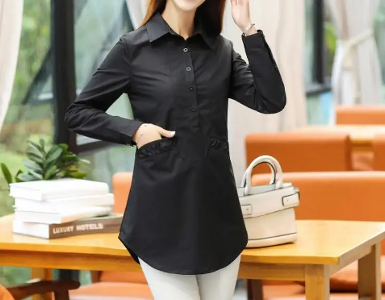 XL-6XL, Хит, Весенняя женская новая мода+ кашемир, чистый хлопок, рубашки для женщин, длинный рукав, большие размеры и рубашка для отдыха