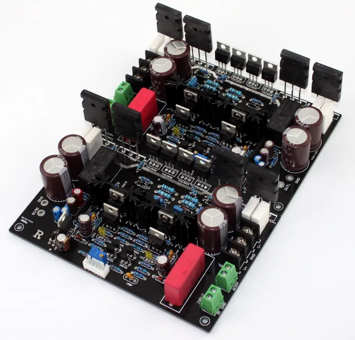 

DC12V 200W*2 amplifier board DARTZEEL No feedback amplifier board Original TT1943 / TT5200 op MJE15034 MJE15035 amplifier board