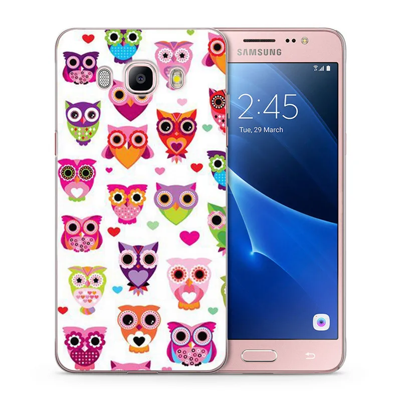 Для Samsung Galaxy A3 A5 2017 чехол мягкий тигр филин Роза узор окрашенный для телефона S8plus
