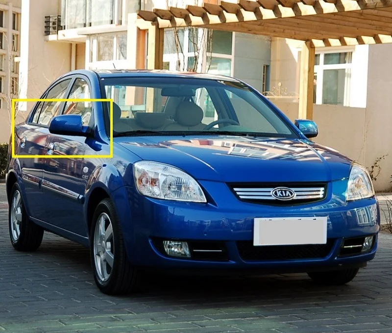 Крышка зеркала заднего вида для KIA RIO 06 11|Зеркала и крышки| |