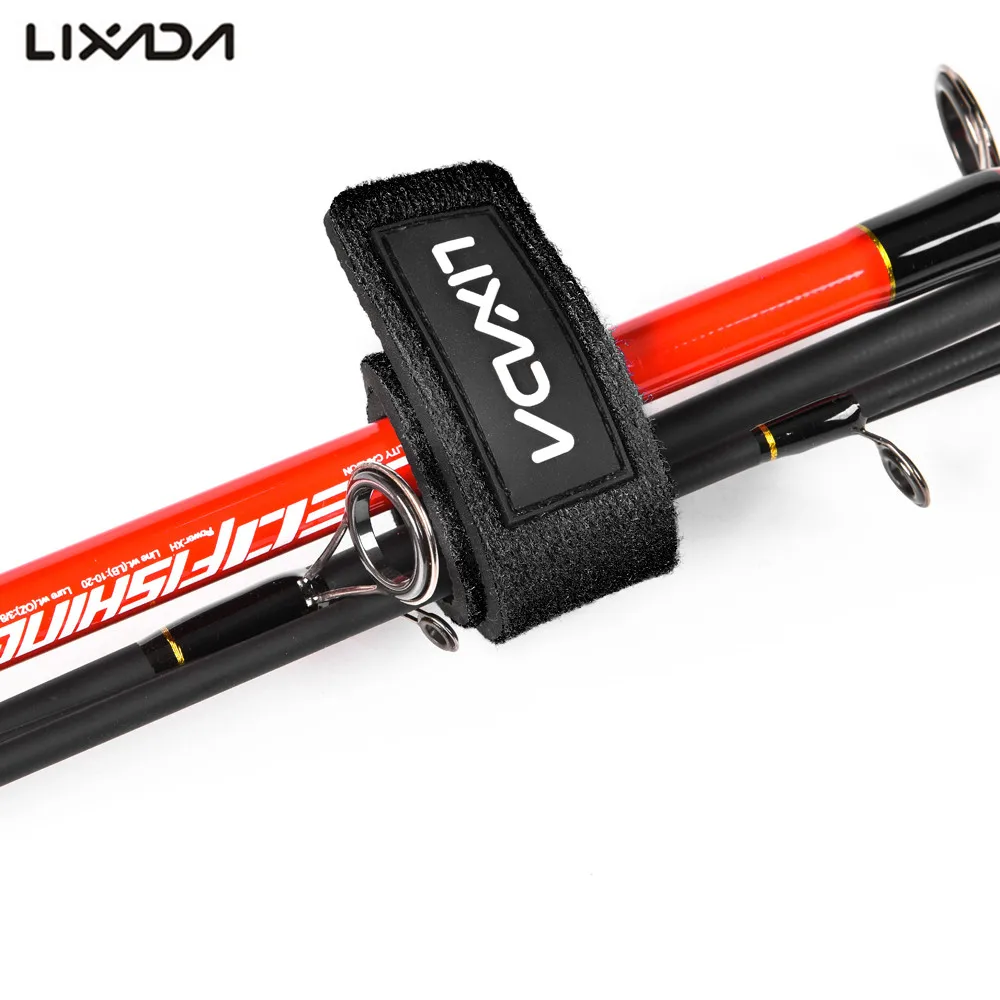 Lixada 2 шт. держатель для удочки ремни подтяжки застежка крючок петля кабельные