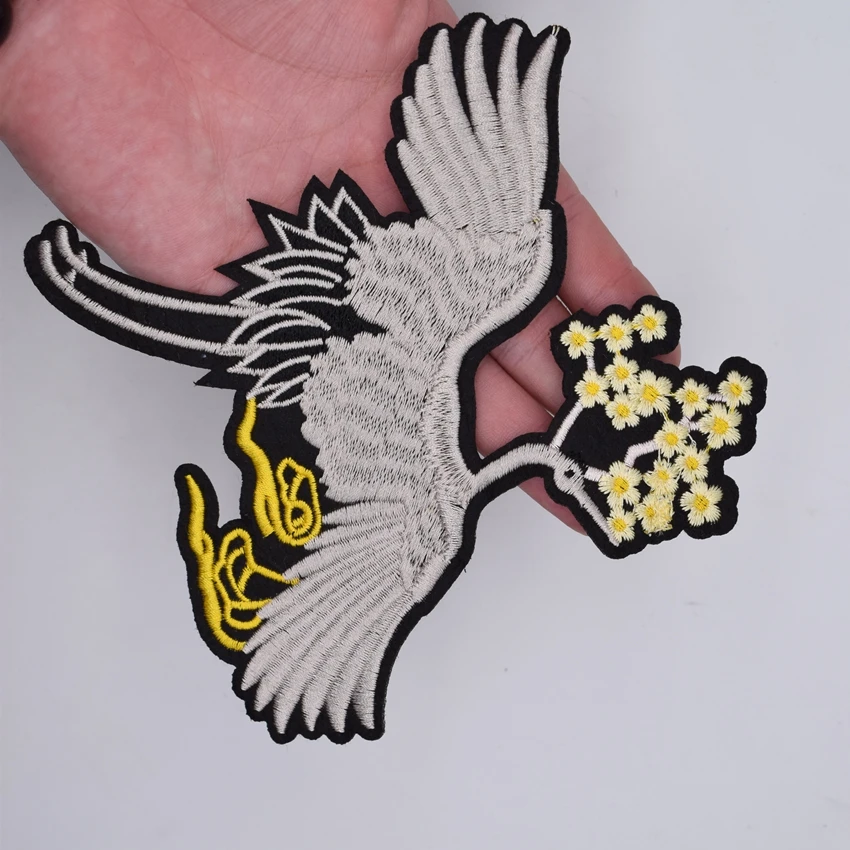 1 шт. Павлин патчи для одежды железо на птице одежда аппликация вышивка Diy