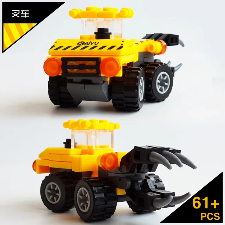 Compatible KAZI Blocks City Construction Digging Engineering Vehicles Trans Toys Robot Model action figure building bricks | Игрушки и