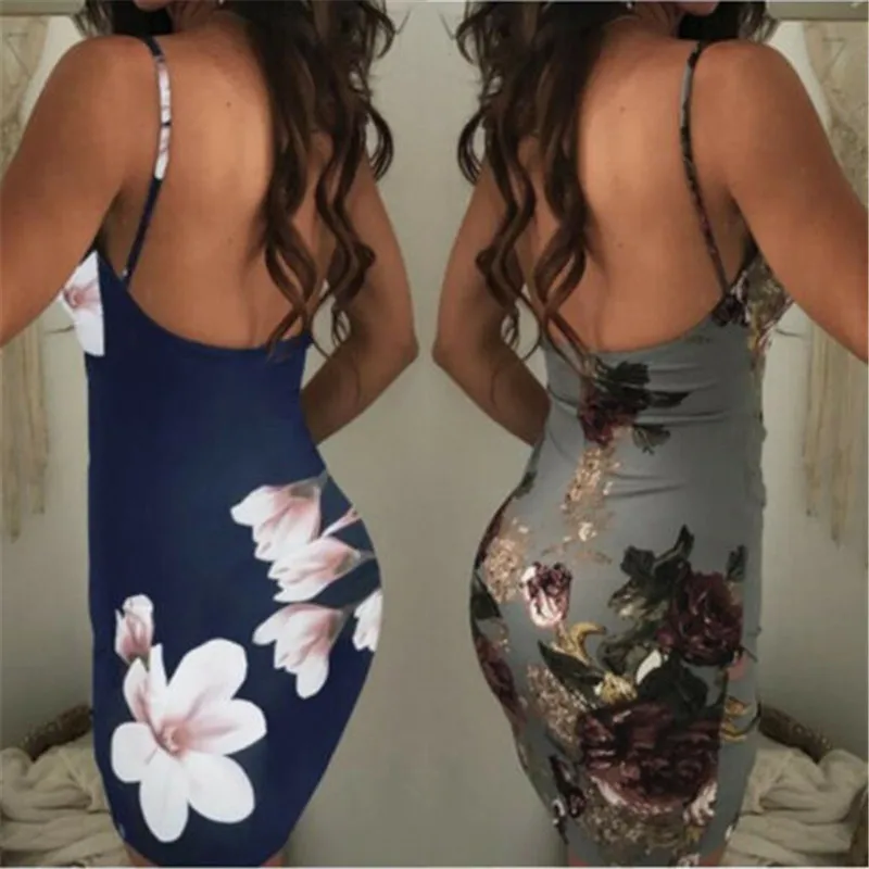 Модное женское Бандажное облегающее Клубное платье без рукавов вечерние