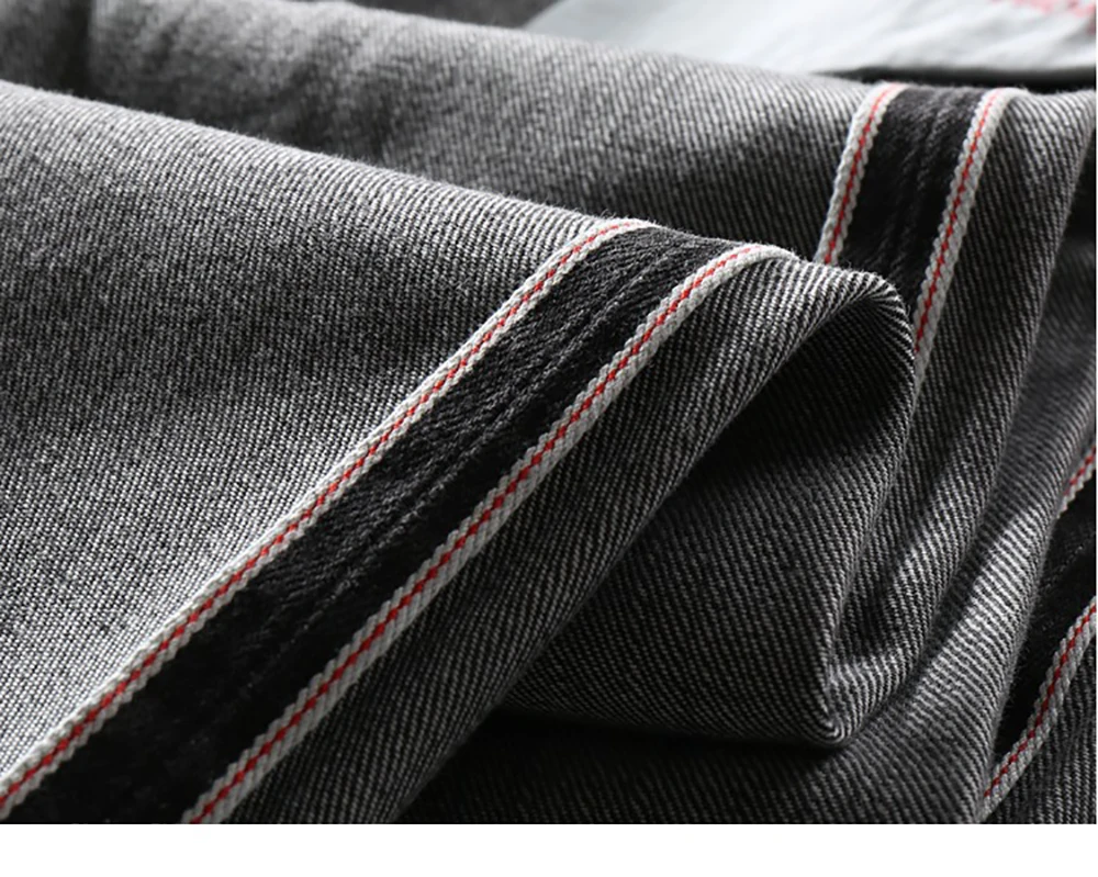 Benevolent обезьяна зимние джинсы для мужчин selvedge деним Хлопок Винтаж Свободные отверстие мода Корейская версия брюки с широким