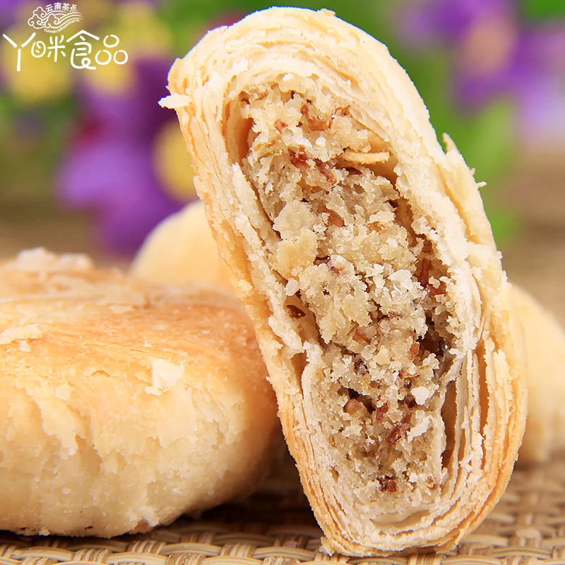 Ya Mi Le genuine flowers cake sweet scented osmanthus 240 grams of 8 Lijiang Yunnan specialty food |